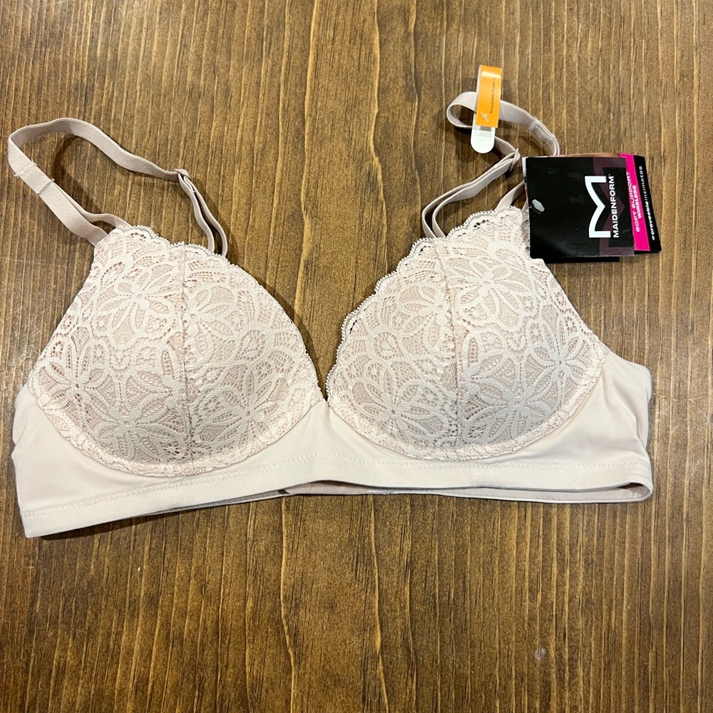 Soft support wirelesss bra